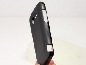 Силиконов гръб ТПУ за Alcatel One Touch Pixi 4007 / Pixi 4007X / Pixi 4007D черен